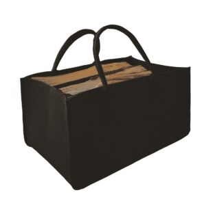 lienbacher taška na dřevo z plsti 50x34cm - černá