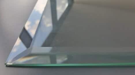 leinbacher sklo pod krbová kamna půloblouk detail